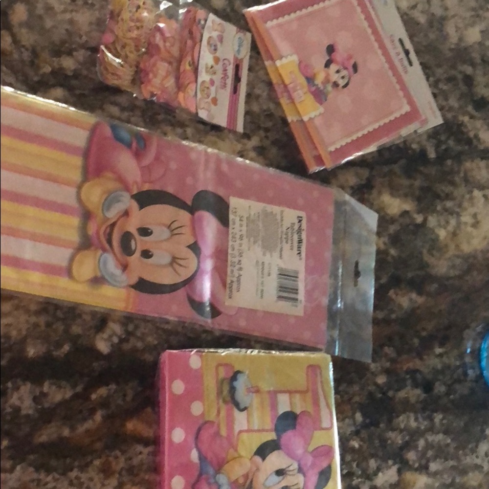Extra party supplies never used!!